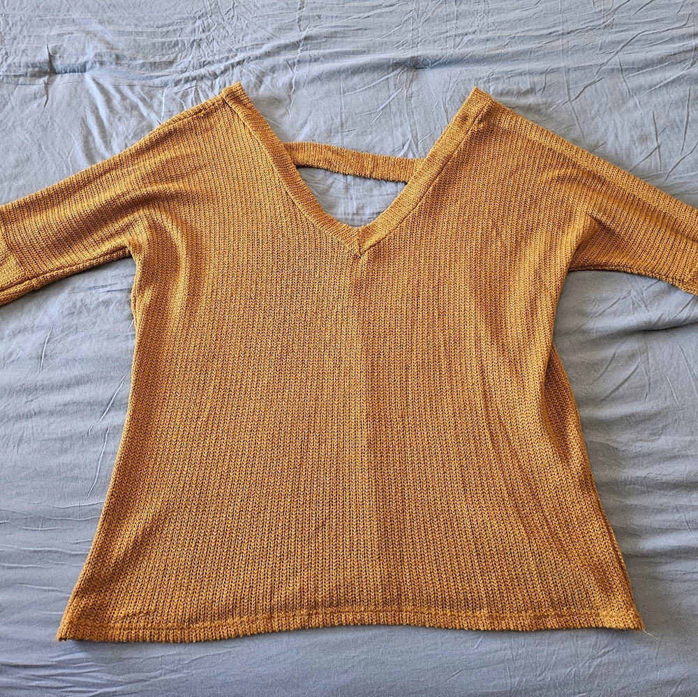Mustard Yellow Sweater